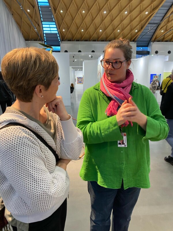 art KARLSRUHE - Anne Carnein mit Waltraud Knöller art KARLSRUHE - Anne Carnein mit Waltraud Knöller