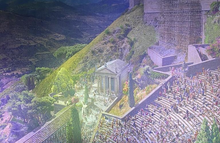 Gasometer Pforzheim, Pergamon von Yadegar Asisi