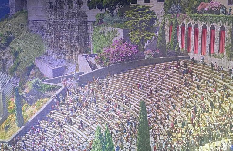 Gasometer Pforzheim, Pergamon von Yadegar Asisi