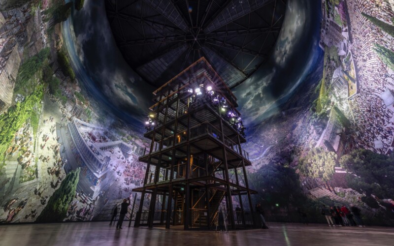 Gasometer Pforzheim, Pergamon von Yadegar Asisi